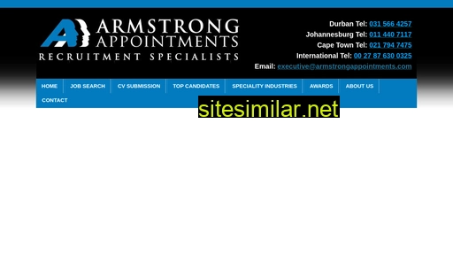 armstrongappointments.com alternative sites