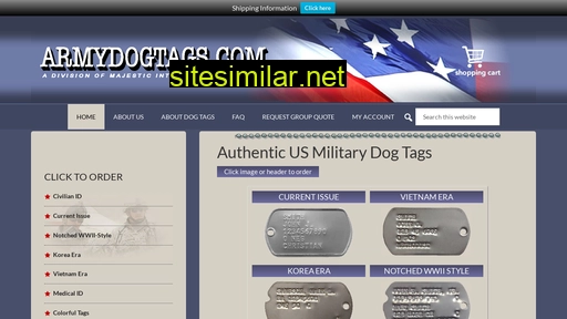 armydogtags.com alternative sites