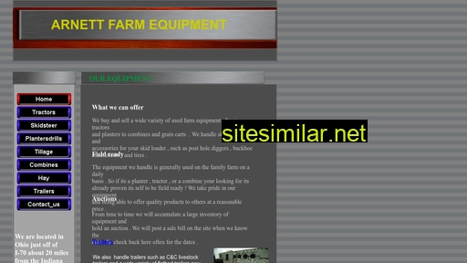 arnettfarmequipment.com alternative sites