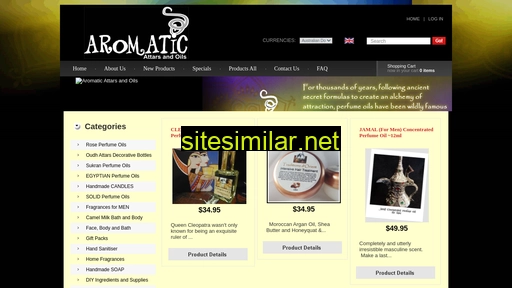 aromaticattars.com alternative sites