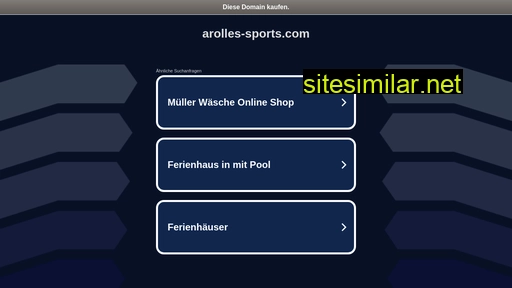 Arolles-sports similar sites