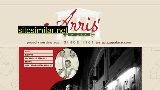 arrispizzapalace.com alternative sites