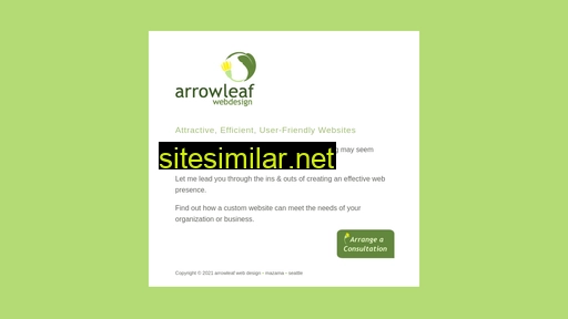 arrowleafwebdesign.com alternative sites