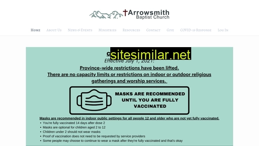 arrowsmithchurch.com alternative sites