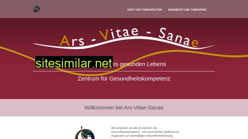 ars-vitae-sanae.com alternative sites
