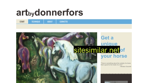 artbydonnerfors.com alternative sites