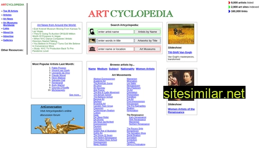 Artcyclopedia similar sites
