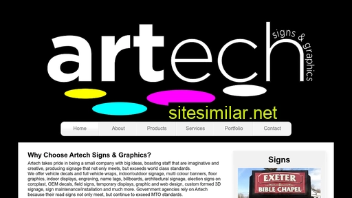 artech-signs.com alternative sites
