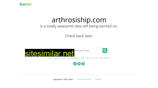 arthrosiship.com alternative sites