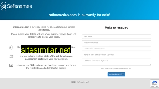 artisansales.com alternative sites