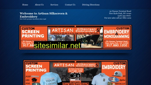 Artisansilkscreen similar sites