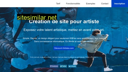 artistes.com alternative sites