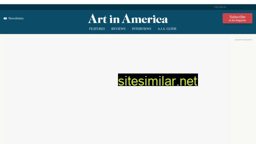 Artnews similar sites