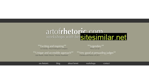 artofrhetoric.com alternative sites