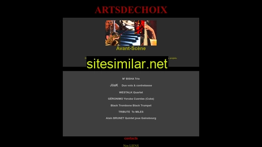 artsdechoix.com alternative sites