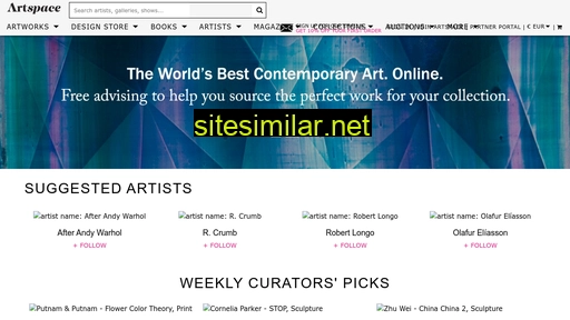 artspace.com alternative sites