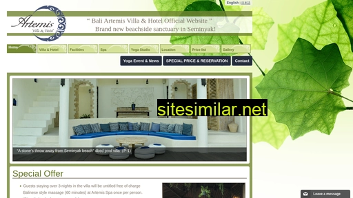 artemis-villa.com alternative sites