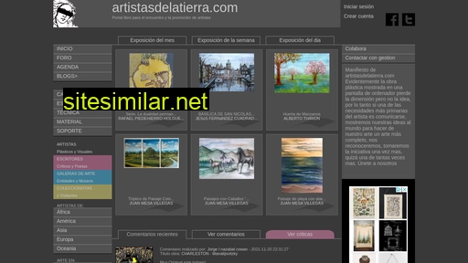 artistasdelatierra.com alternative sites