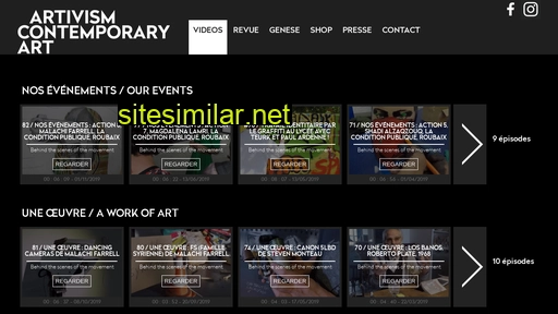 artivism-contemporary-art.com alternative sites