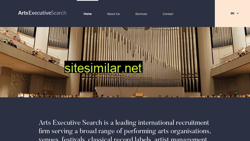 Artsexecutivesearch similar sites