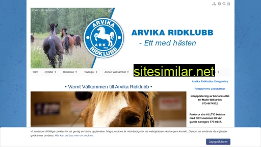 arvikaridklubb.com alternative sites