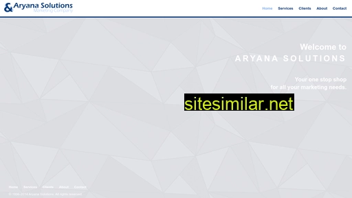Aryanasolutions similar sites