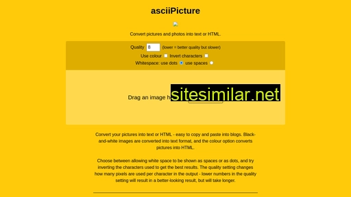 asciipicture.com alternative sites