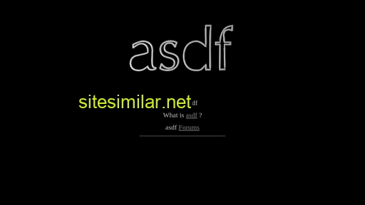 asdf.com alternative sites