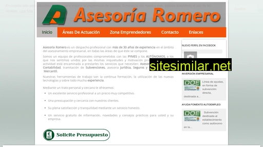 asesoriaromero.com alternative sites