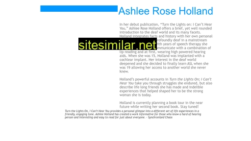 ashleeroseholland.com alternative sites