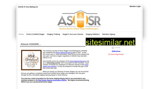 ashsr.com alternative sites