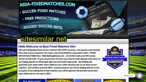 asia-fixed-matches.com alternative sites