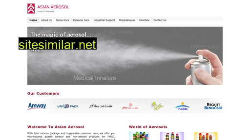 asianaerosol.com alternative sites
