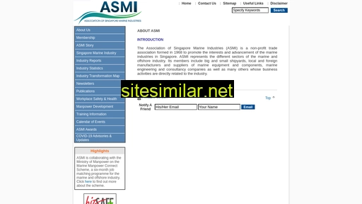 asmi.com alternative sites