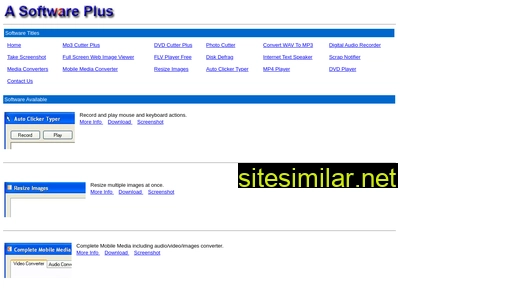 Asoftwareplus similar sites