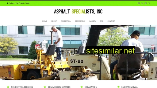 asphaltspecialistsinc.com alternative sites