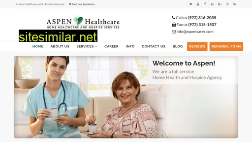 aspenhealthcareservices.com alternative sites