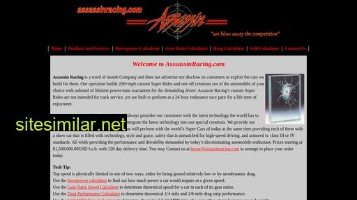 assassinracing.com alternative sites