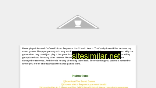 assassinscreed3savedgames.blogspot.com alternative sites