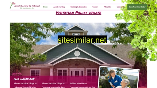 assistedlivingbyhillcrest.com alternative sites