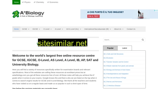 astarbiology.com alternative sites