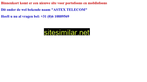 Astextelecom similar sites