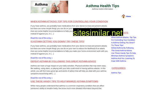 asthma-tips.com alternative sites