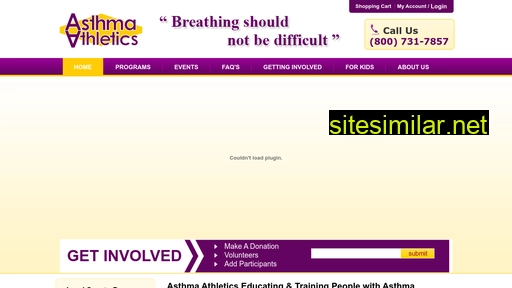 asthmaathletics.com alternative sites