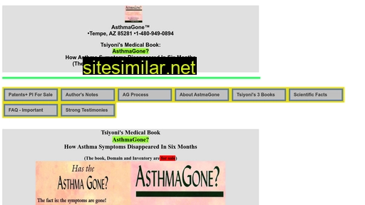 Asthmagone similar sites