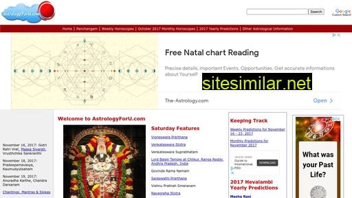 Astrologyforu similar sites