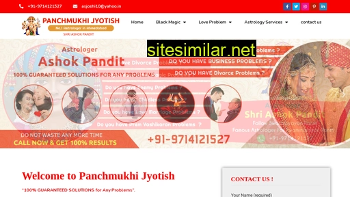 astrologerpanchmukhijyotish.com alternative sites