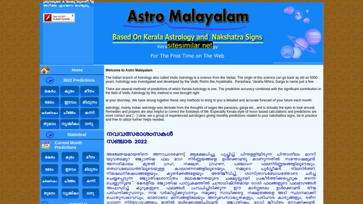 astromalayalam.com alternative sites