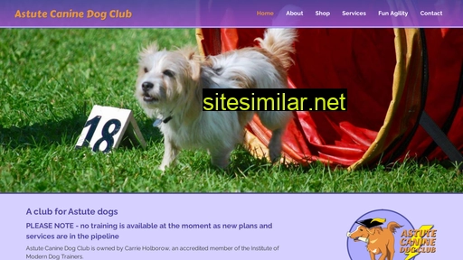 astutecaninedogclub.com alternative sites