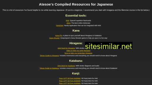 atesoe.com alternative sites